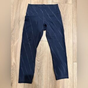 lululemon athletica Navy Blue High-Rise Leggings